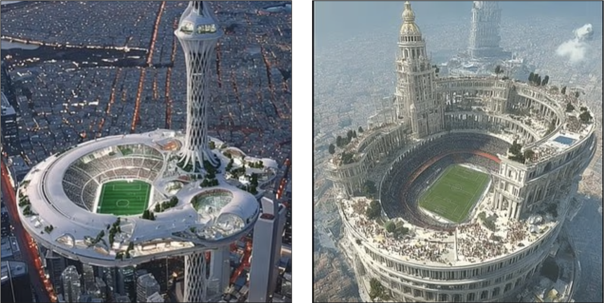 Sản phẩm AI "sân vận động World Cup trên không" gây ngỡ ngàng cả thế giới- Ảnh 4. Sản phẩm AI "sân vận động World Cup trên không" gây ngỡ ngàng cả thế giới- Ảnh 4.