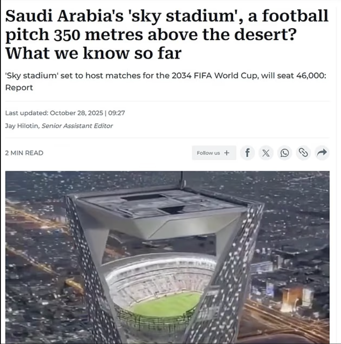 Sản phẩm AI "sân vận động World Cup trên không" gây ngỡ ngàng cả thế giới- Ảnh 2. Sản phẩm AI "sân vận động World Cup trên không" gây ngỡ ngàng cả thế giới- Ảnh 2.