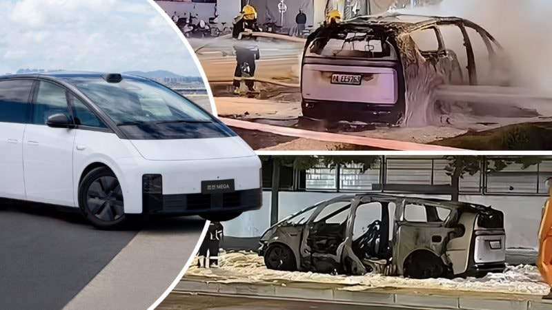 (Clip): Xe điện Geely bốc cháy, nổ như pháo hoa tại Trung Quốc- Ảnh 4.