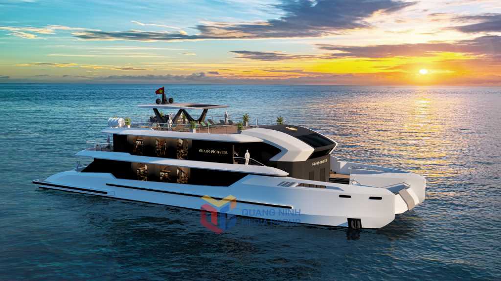 Siêu du thuyền 6 sao lớn nhất Vịnh Hạ Long hoàn toàn do người Việt thực hiện có gì đặc biệt?- Ảnh 5. Siêu du thuyền 6 sao lớn nhất Vịnh Hạ Long hoàn toàn do người Việt thực hiện có gì đặc biệt?- Ảnh 5.
