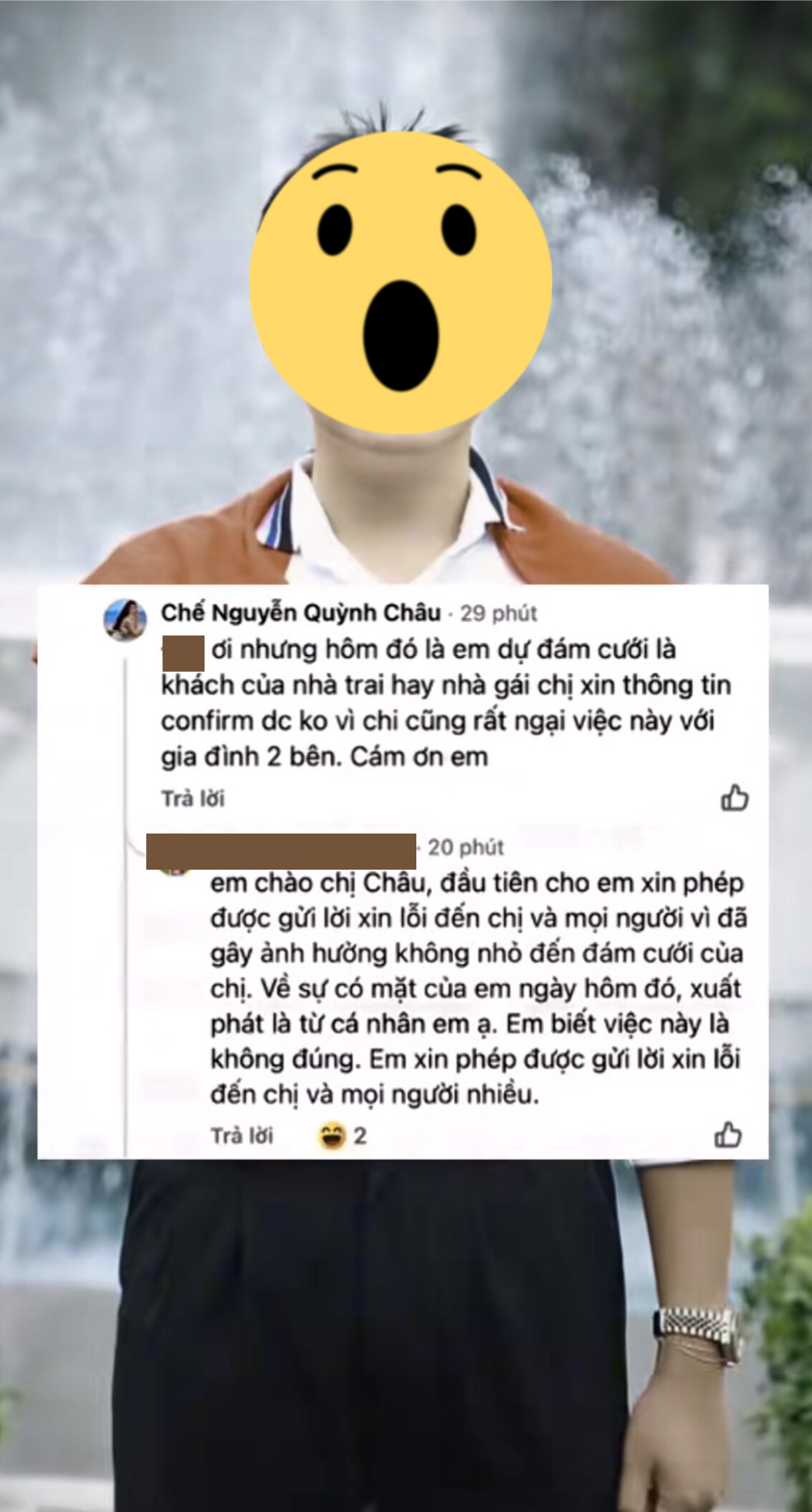 Chế Nguyễn Quỳnh Châu lần đầu lên tiếng vụ người lạ đột nhập vào đám cưới- Ảnh 2. Chế Nguyễn Quỳnh Châu lần đầu lên tiếng vụ người lạ đột nhập vào đám cưới- Ảnh 2.