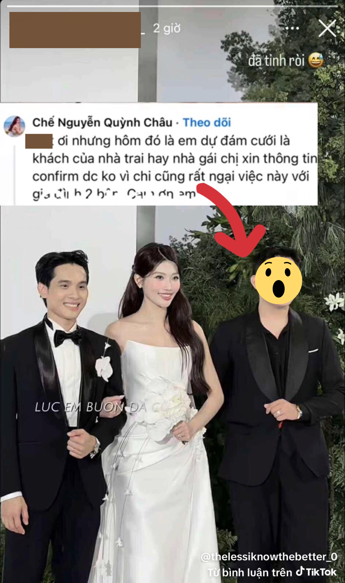 Chế Nguyễn Quỳnh Châu lần đầu lên tiếng vụ người lạ đột nhập vào đám cưới- Ảnh 1. Chế Nguyễn Quỳnh Châu lần đầu lên tiếng vụ người lạ đột nhập vào đám cưới- Ảnh 1.