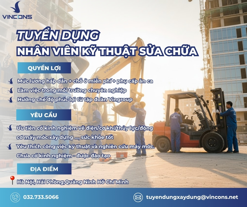 Nhà thầu xây dựng của Vingroup tuyển 5 vạn công nhân xây, trát, sơn bả…, lương lên tới 47 triệu/tháng, ăn ở miễn phí- Ảnh 4. Nhà thầu xây dựng của Vingroup tuyển 5 vạn công nhân xây, trát, sơn bả…, lương lên tới 47 triệu/tháng, ăn ở miễn phí- Ảnh 4.