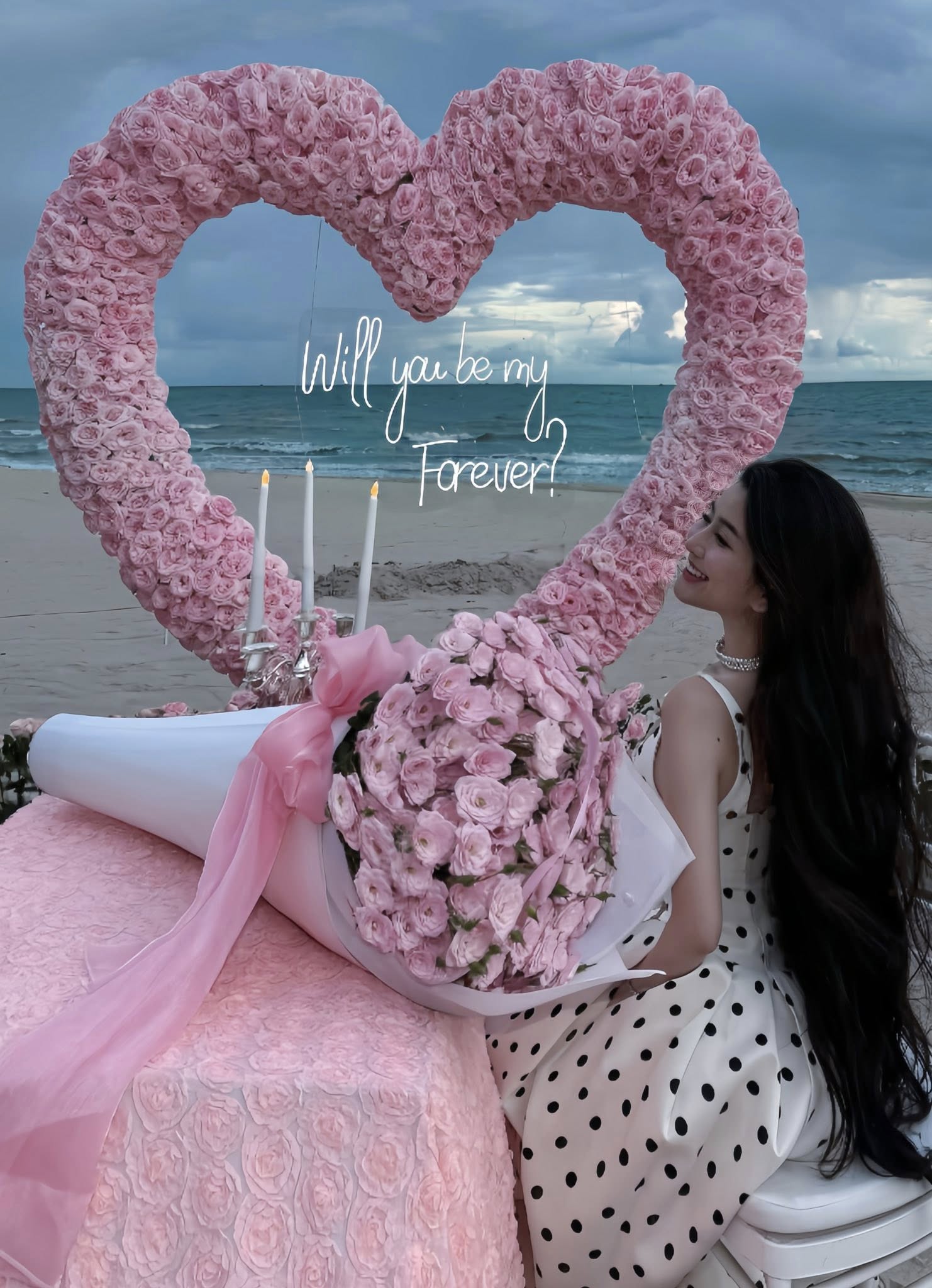 Hot girl 3 v&ograve;ng si&ecirc;u thực nhất Việt Nam khoe tiệc tỏ t&igrave;nh m&agrave; bị hiểu lầm&hellip; tiệc đo&aacute;n giới t&iacute;nh con- Ảnh 2.