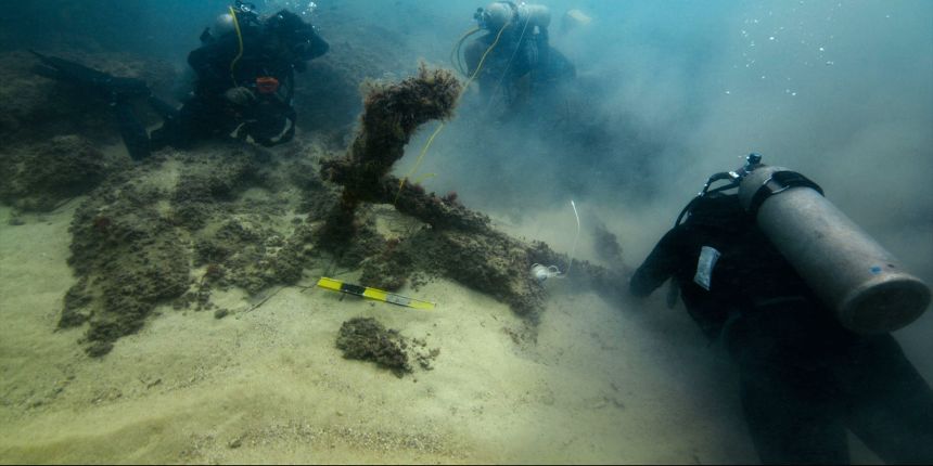 Dưới đáy Địa Trung Hải, bí mật 2.000 năm về nơi an nghỉ của nữ hoàng Ai Cập Cleopatra dần hé lộ- Ảnh 1.