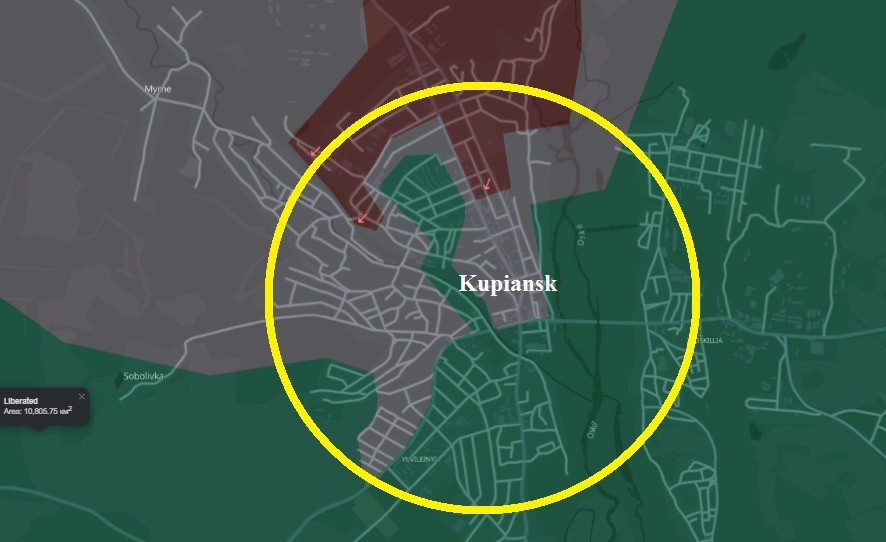 Nga đ&atilde; chiếm 2/3 th&agrave;nh phố chiến lược Kupiansk- Ảnh 1.