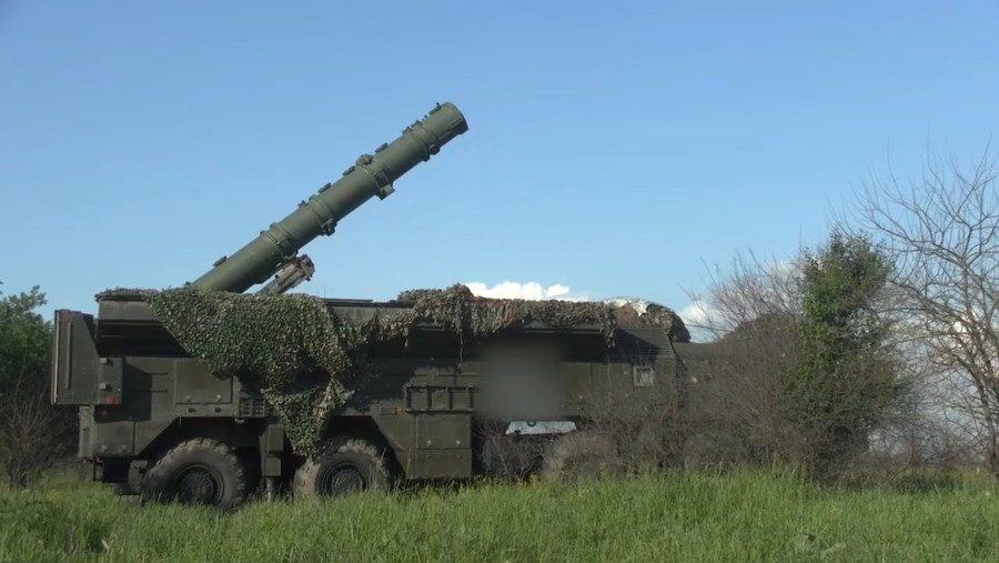 Ghi nhận cuộc tấn c&ocirc;ng bằng số lượng kỷ lục t&ecirc;n lửa Iskander-K- Ảnh 2.