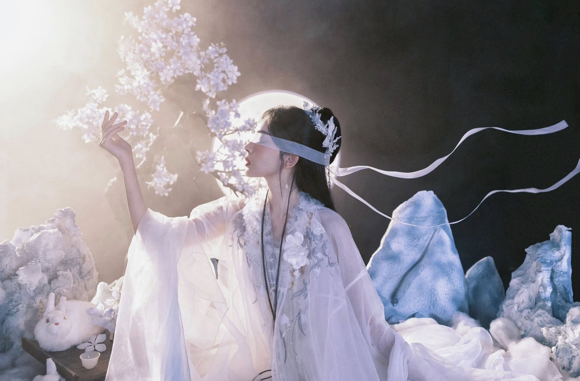 Hằng Nga trên cung trăng xuống nhân gian làm gì thế này: Nhan sắc hơn cả vô thực, ngắm xong cả đời chẳng muốn yêu ai- Ảnh 1.