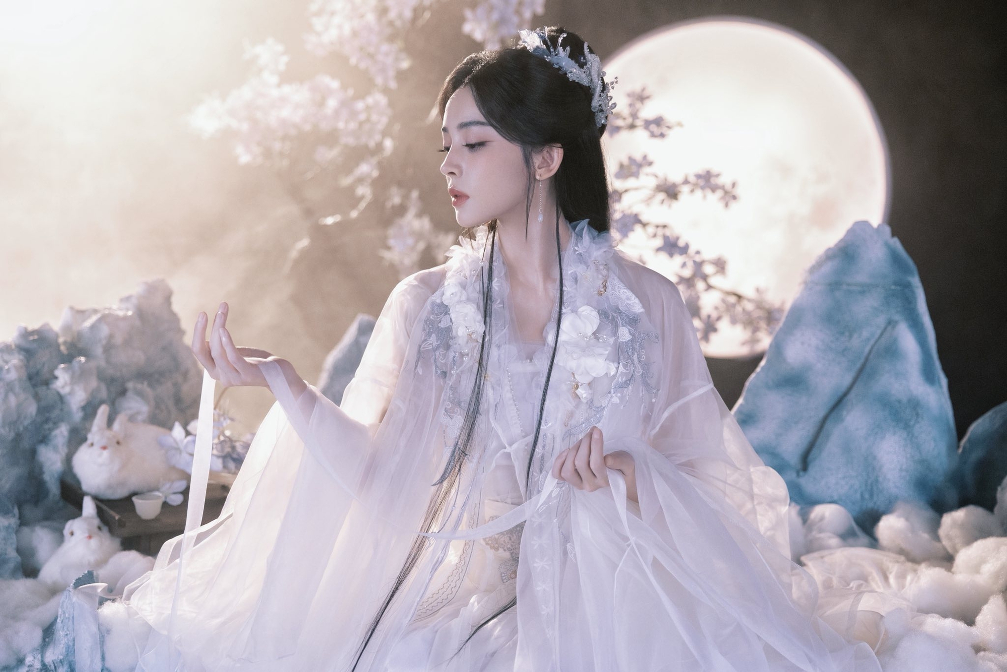 Hằng Nga trên cung trăng xuống nhân gian làm gì thế này: Nhan sắc hơn cả vô thực, ngắm xong cả đời chẳng muốn yêu ai- Ảnh 13.