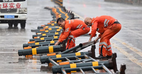 Những hình ảnh cận cảnh bão Matmo càn quét Trung Quốc