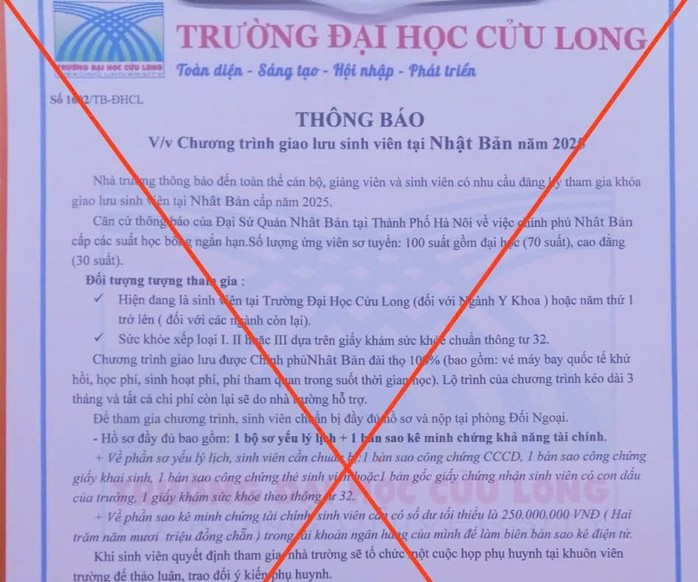 Công an phát cảnh báo khẩn tới tất cả sinh viên và phụ huynh toàn quốc - Ảnh 2.