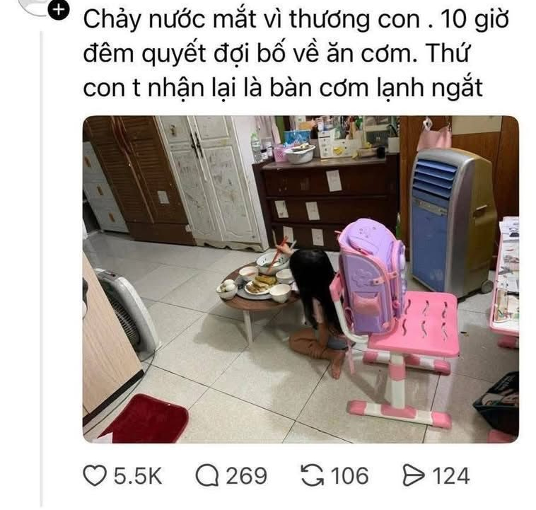 B&agrave; mẹ kể chuyện thương con v&igrave; đợi cơm đến 10h tối m&agrave; bố kh&ocirc;ng về g&acirc;y tranh c&atilde;i: H&atilde;y dạy con chủ động trong cảm x&uacute;c, đừng chờ đợi sự thương hại!- Ảnh 2.