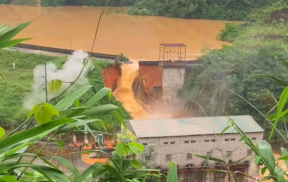 Vỡ đập thủy điện Bắc Kh&ecirc; 1 ở Lạng Sơn- Ảnh 1.