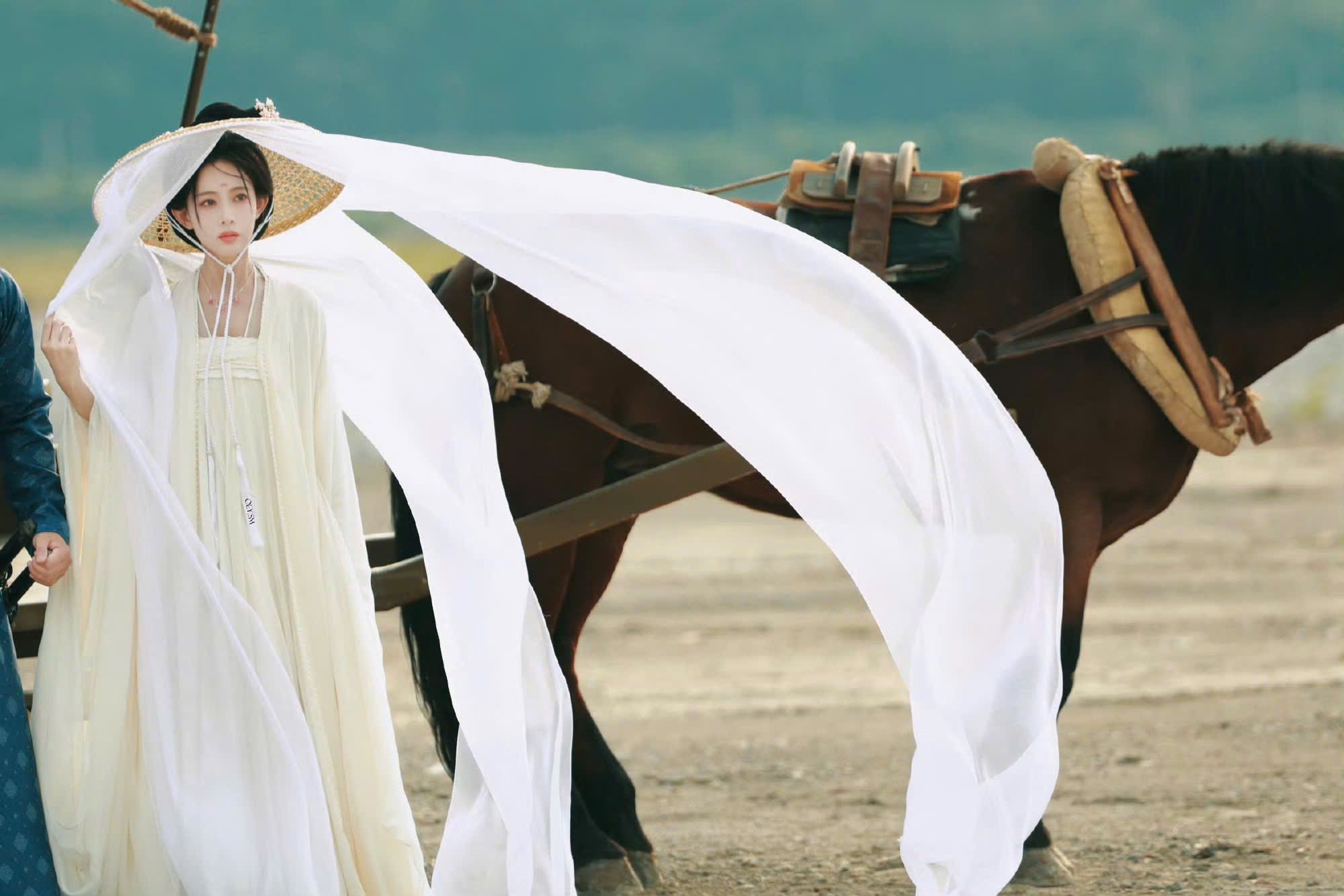 Nơi nào có mỹ nhân này nơi đó là thắng cảnh nhân gian: Nhan sắc như bước ra từ tranh cổ, đến cả gió cũng nâng niu- Ảnh 8.