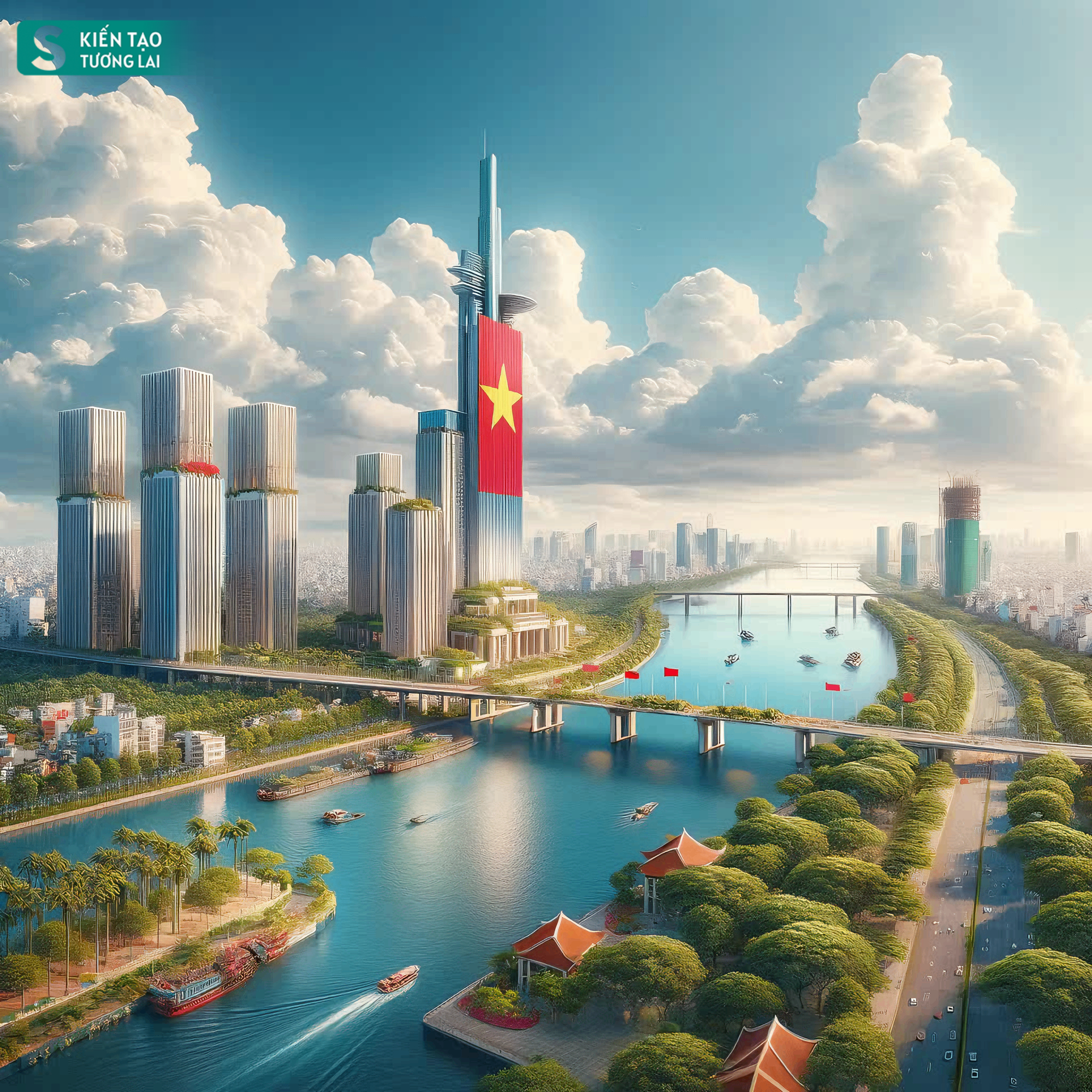 Choáng ngợp cảnh siêu dự án 7.800 ha, giá 300.000 tỷ đồng thành hiện thực, 'kỳ tích sông Hồng" ở rất gần- Ảnh 6.