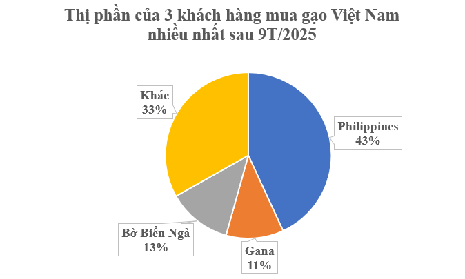 Quốc gia nhập khẩu gạo lớn nhất thế giới sắp dừng nhập khẩu đến tháng 4/2026, gạo Việt đang xoay trục sang những thị trường nào?- Ảnh 3.