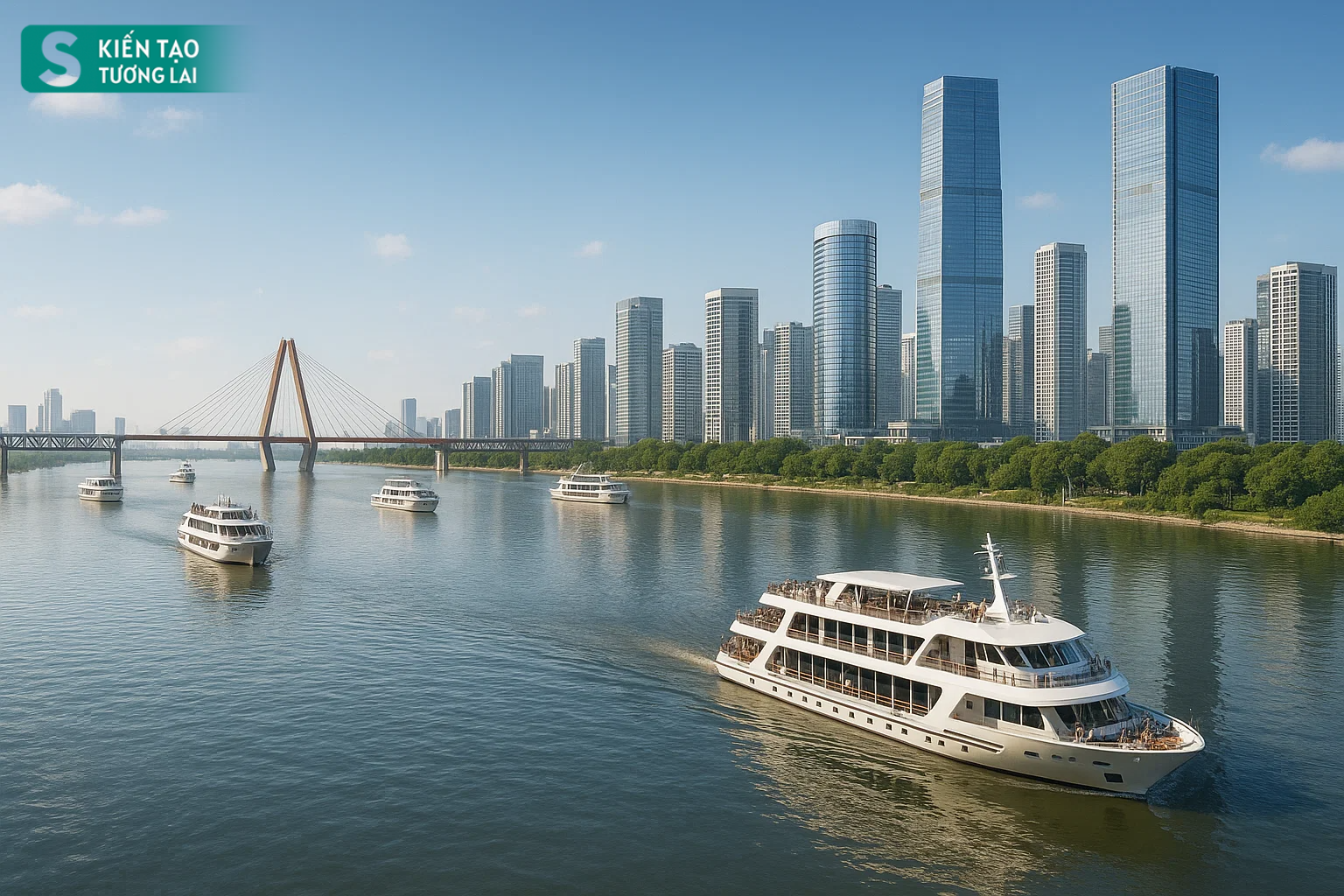 Choáng ngợp cảnh siêu dự án 7.800 ha, giá 300.000 tỷ đồng thành hiện thực, 'kỳ tích sông Hồng" ở rất gần- Ảnh 24.