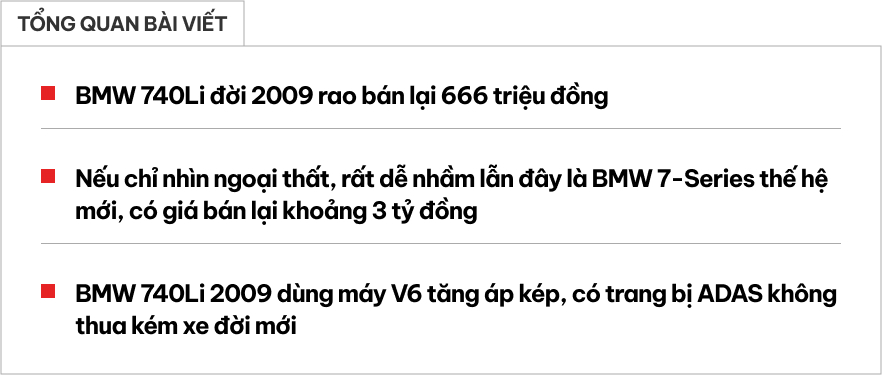 Chiếc BMW 7-Series trông như xe 3 tỷ này có giá chỉ hơn 600 triệu đồng, lý do đến từ một thú chơi của chủ cũ- Ảnh 1. Chiếc BMW 7-Series trông như xe 3 tỷ này có giá chỉ hơn 600 triệu đồng, lý do đến từ một thú chơi của chủ cũ- Ảnh 1.