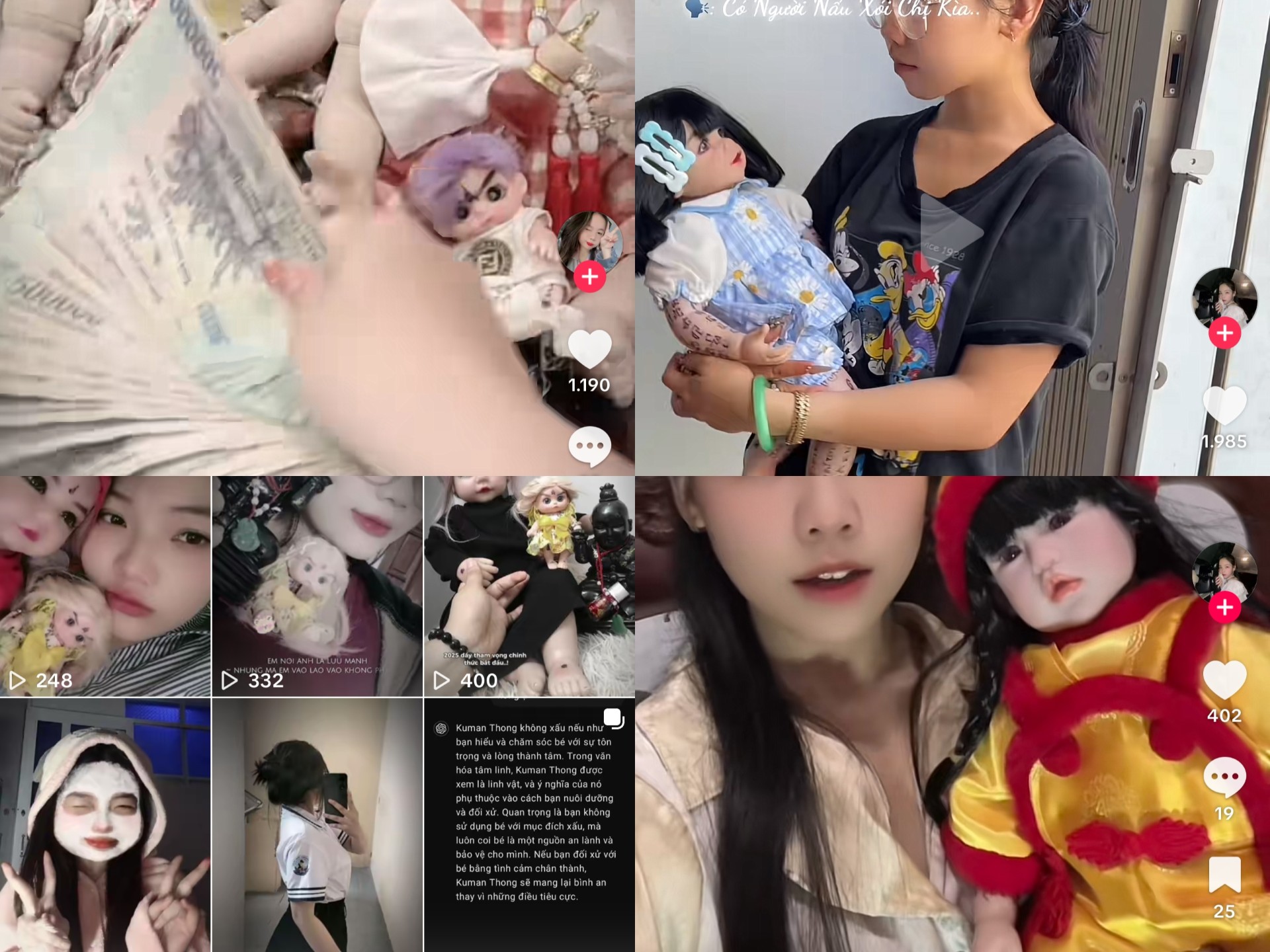 Hệ lụy khó lường từ búp bê Kumanthong- Ảnh 1. Hệ lụy khó lường từ búp bê Kumanthong- Ảnh 1.