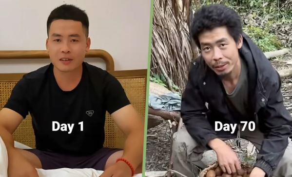 Thử th&aacute;ch 70 ng&agrave;y sinh tồn trong rừng, ch&agrave;ng trai trẻ trở th&agrave;nh nh&agrave; v&ocirc; địch nhận gần 400 triệu tiền thưởng- Ảnh 3.