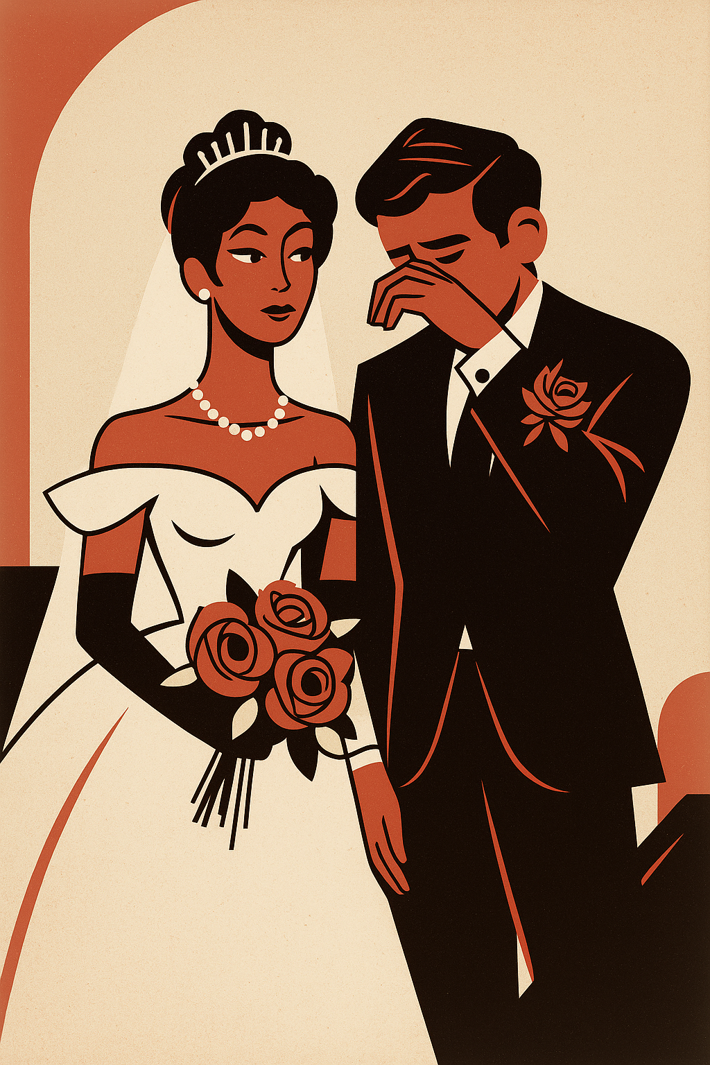 Ch&uacute; rể &ocirc;m mẹ bật kh&oacute;c giữa h&ocirc;n trường g&acirc;y bất ngờ: Đoạn clip 30 gi&acirc;y khiến c&ocirc; d&acirc;u hoang mang- Ảnh 1.