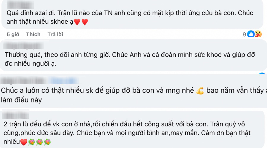 "Người hùng thầm lặng" giữa dòng nước lũ: Ông bố 6 con vượt hàng trăm cây số từ Hà Nội về Thái Nguyên để hỗ trợ người dân vùng lũ- Ảnh 14.