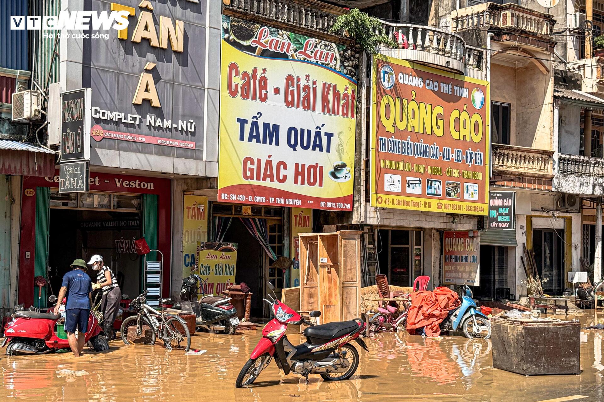 H&igrave;nh ảnh Th&aacute;i Nguy&ecirc;n tan hoang sau lũ lịch sử- Ảnh 6.