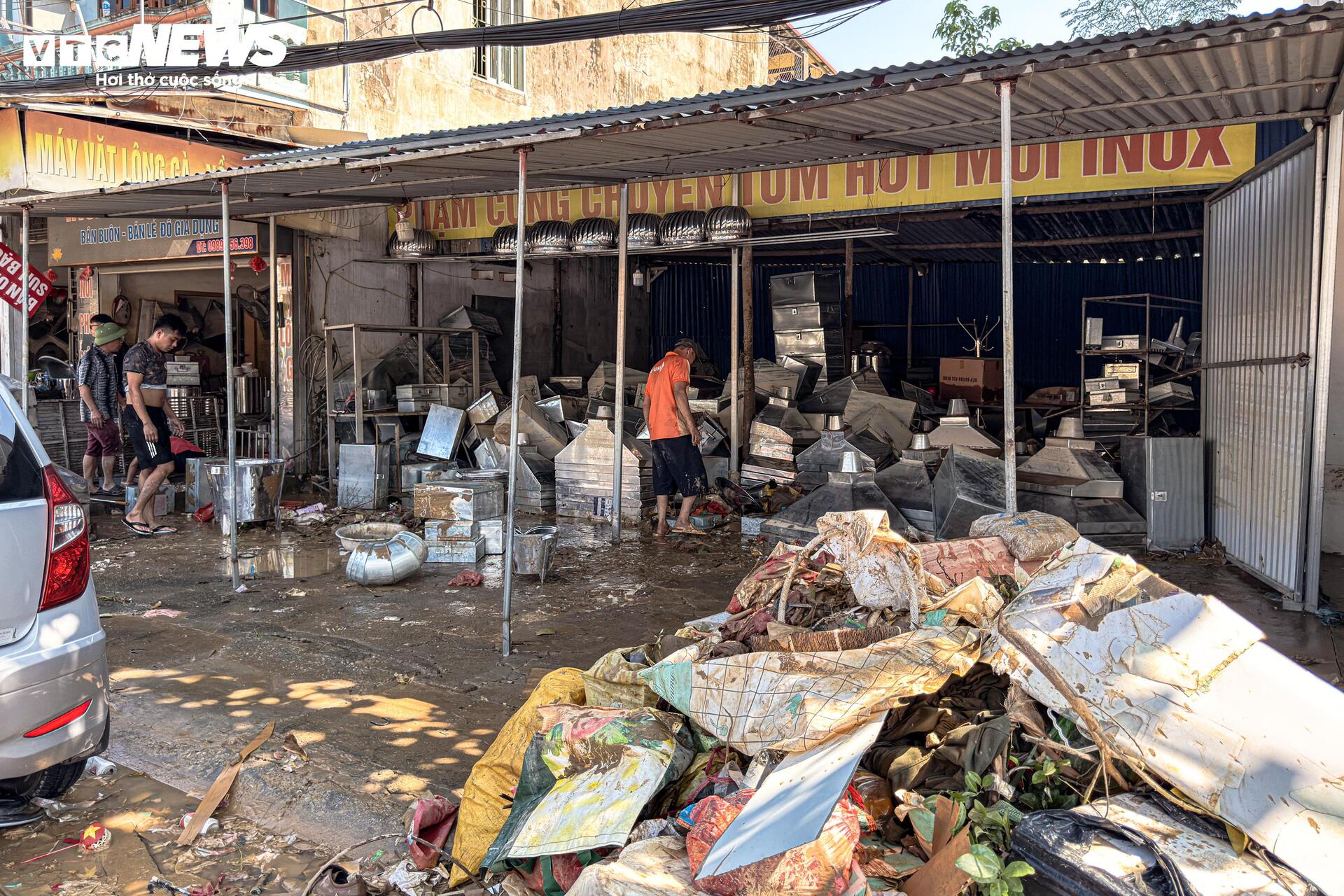 H&igrave;nh ảnh Th&aacute;i Nguy&ecirc;n tan hoang sau lũ lịch sử- Ảnh 17.