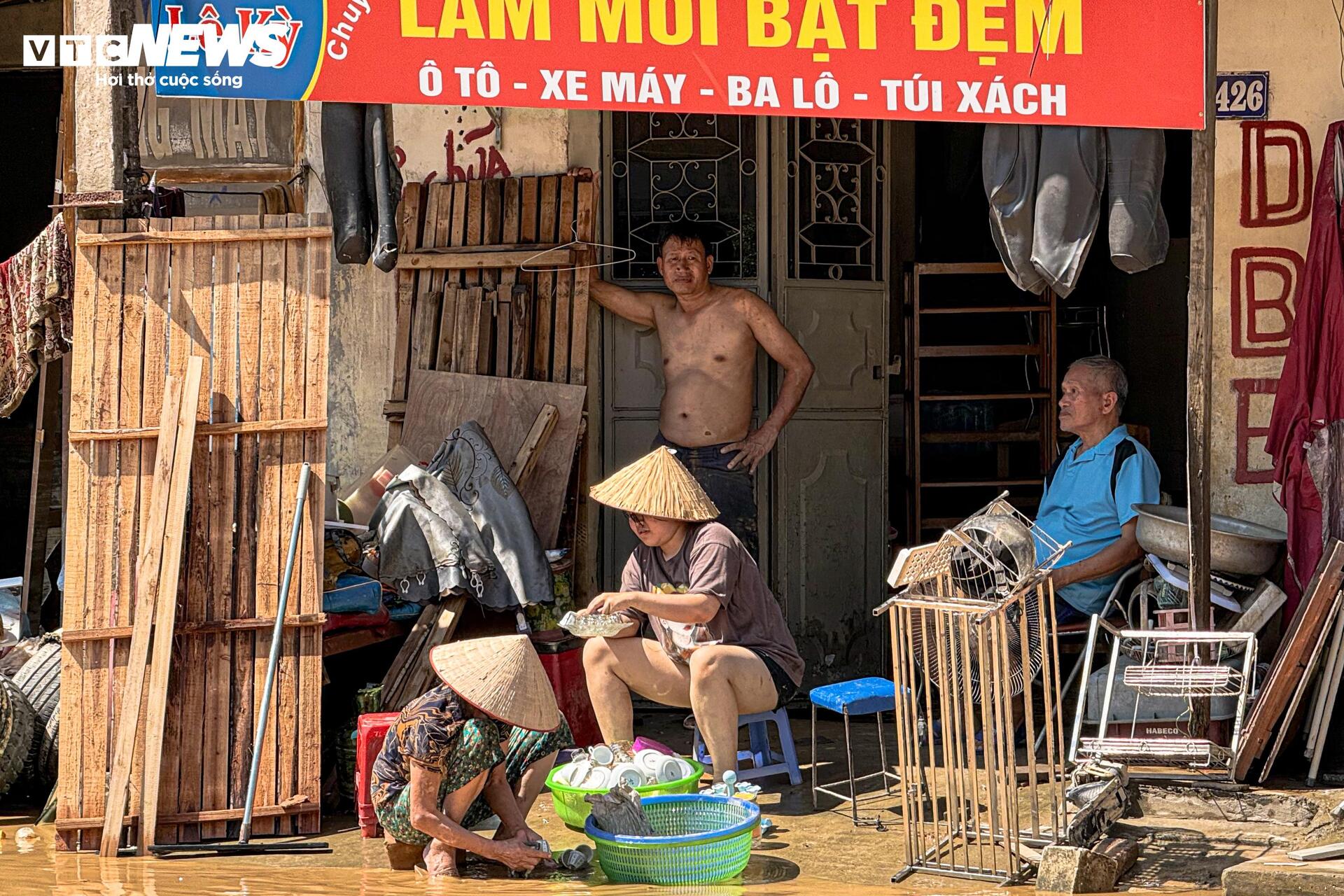 H&igrave;nh ảnh Th&aacute;i Nguy&ecirc;n tan hoang sau lũ lịch sử- Ảnh 10.