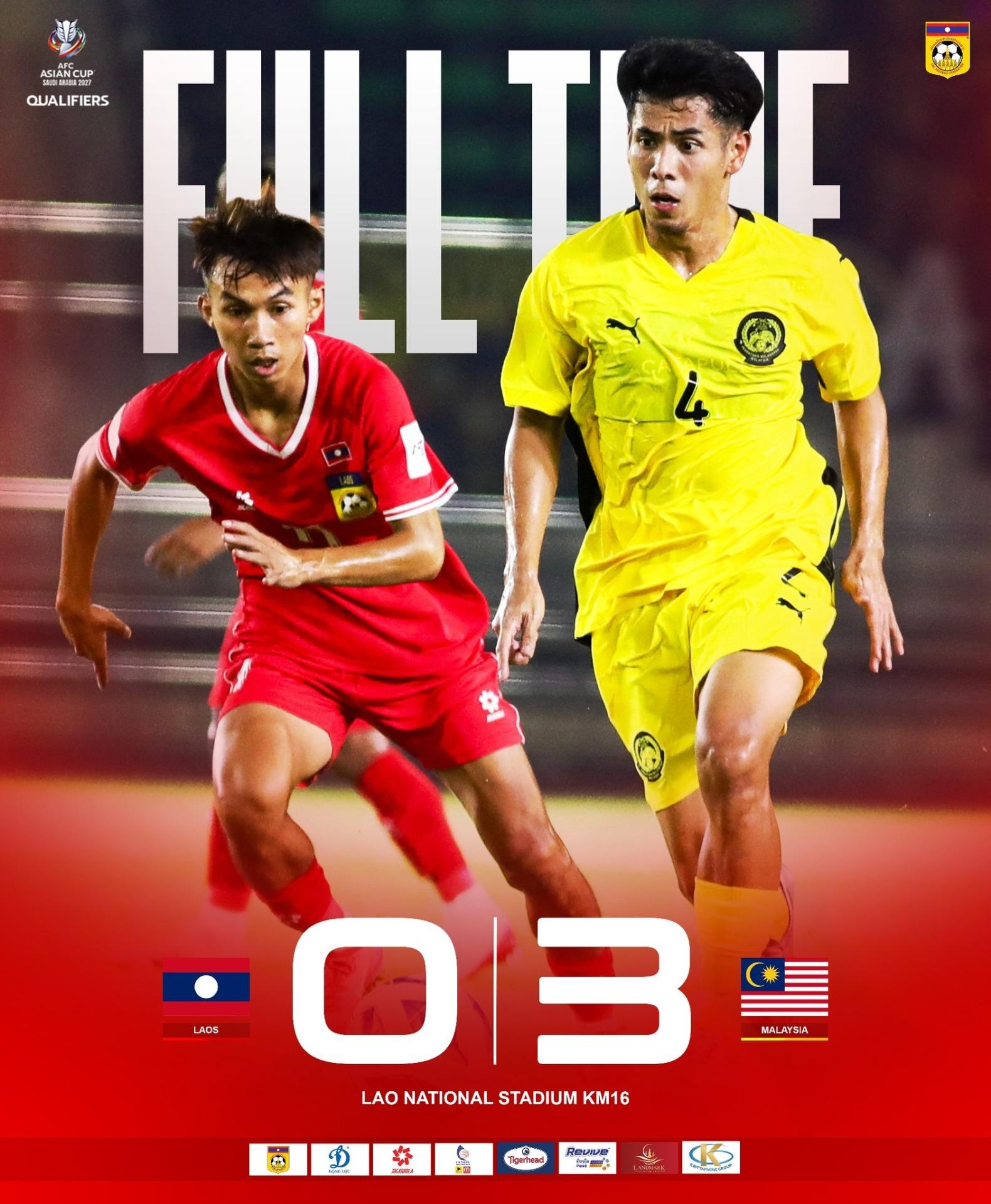 Tuyển Malaysia chật vật trước Lào, nhọc nhằn vượt khó sau án phạt cực nặng của FIFA- Ảnh 3.