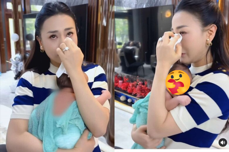 Phương Oanh cứ nhìn con là khóc- Ảnh 2. Phương Oanh cứ nhìn con là khóc- Ảnh 2.