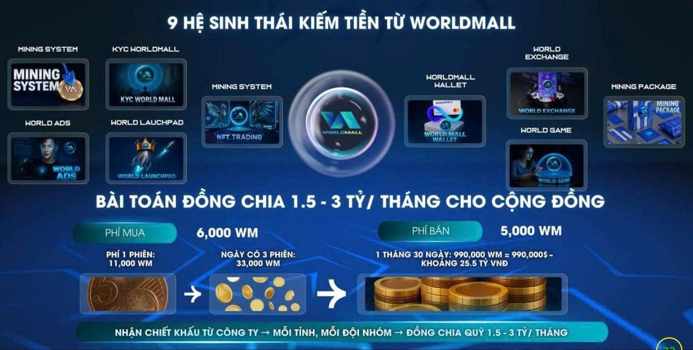 4.800 nhà đầu tư bị lừa đảo tham gia sàn tiền ảo WorldMall- Ảnh 1.