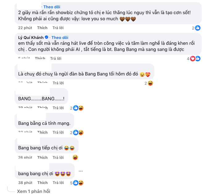 Bị cả c&otilde;i mạng đ&ugrave;a giỡn, Lệ Quy&ecirc;n viết t&acirc;m thư - Hồ Ngọc H&agrave; đ&aacute;p trả 2 chữ- Ảnh 7.