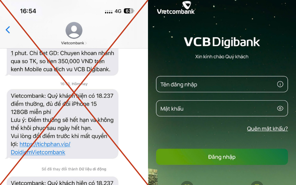 Vietcombank cảnh b&aacute;o n&oacute;ng- Ảnh 1.