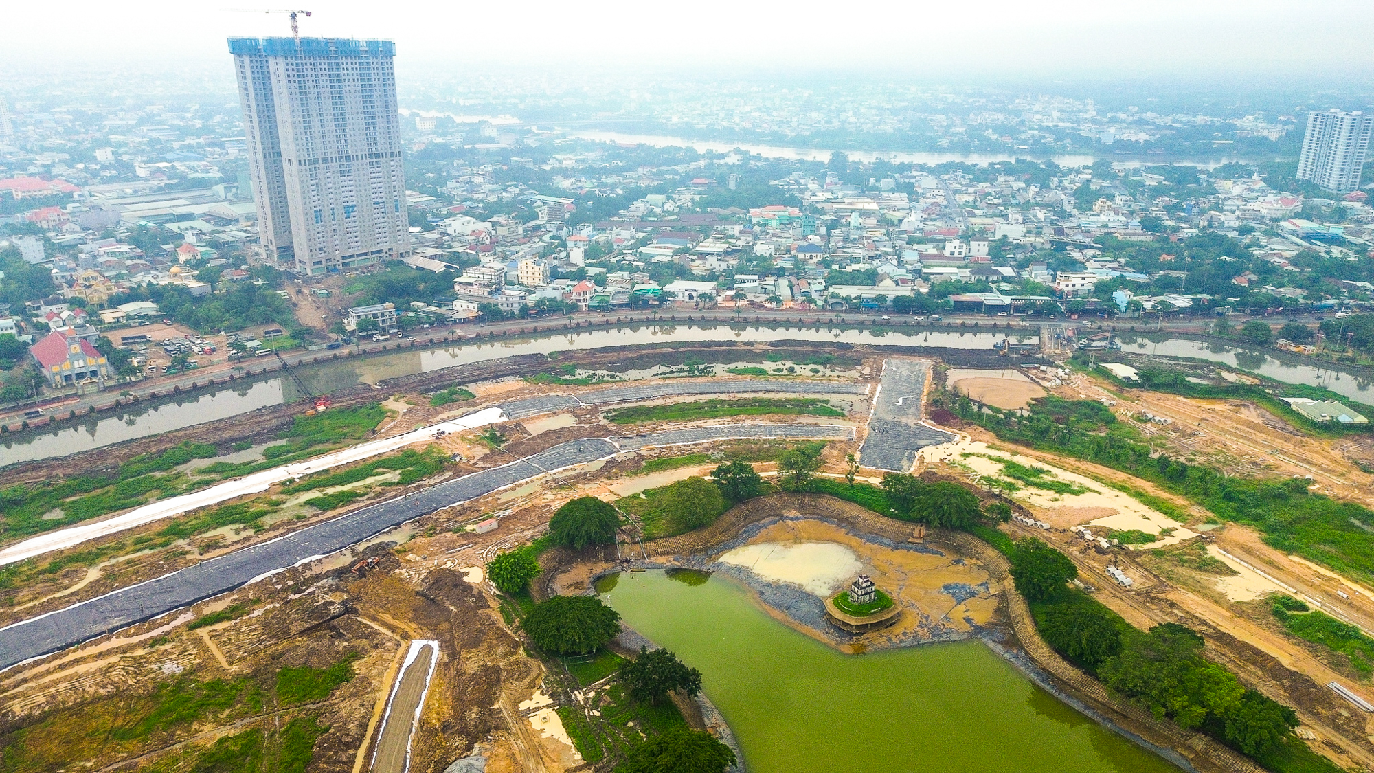 To&agrave;n cảnh dự &aacute;n một tỷ USD "Hồ Gươm Xanh" bỏ hoang hơn 20 năm nay c&oacute; diễn biến mới- Ảnh 5.