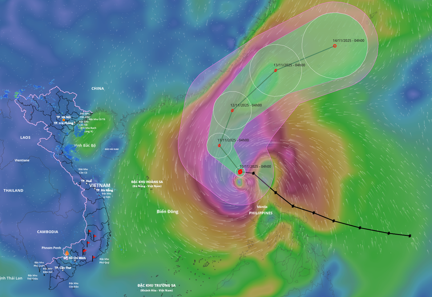 Cơn b&atilde;o khổng lồ Fung-Wong v&agrave;o Biển Đ&ocirc;ng- Ảnh 3.