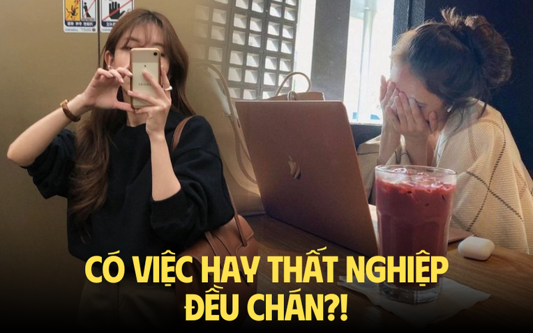 Đi làm thì chán mà nghỉ việc thì không có tiền- Ảnh 1.