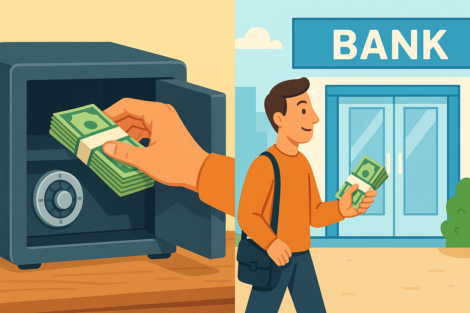 Bất ngờ nhiều người vẫn đang chọn giữ tiền tiết kiệm tại nhà- Ảnh 1.