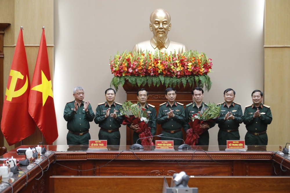 Đại tướng Phan Văn Giang chủ trì Hội nghị bàn giao chức vụ Tư lệnh Bộ đội Biên phòng- Ảnh 2.