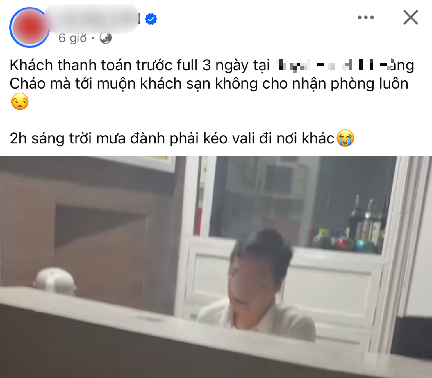 Cô gái trẻ tố khách sạn "bùng" phòng dù đã thanh toán đủ tiền- Ảnh 1. Cô gái trẻ tố khách sạn "bùng" phòng dù đã thanh toán đủ tiền- Ảnh 1.