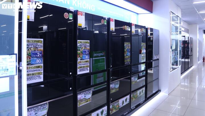 Cận cảnh tủ lạnh đắt hơn ô tô, nồi cơm điện 44 triệu đồng phục vụ khách nhà giàu- Ảnh 1.