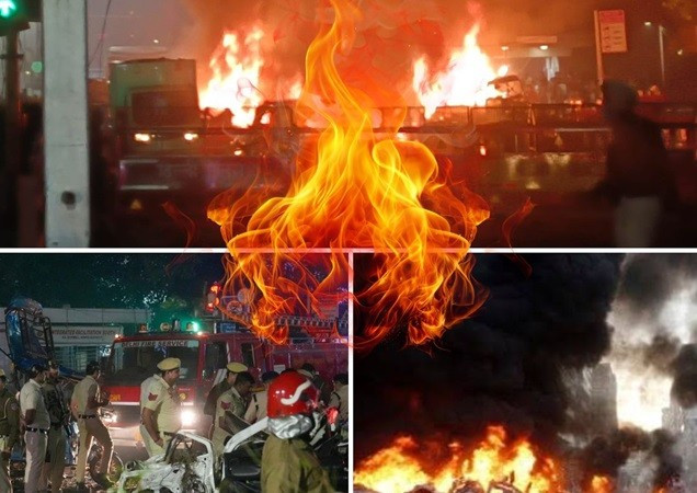 Nổ xe kinh hoàng ở Ấn Độ, hàng chục người thương vong- Ảnh 5.