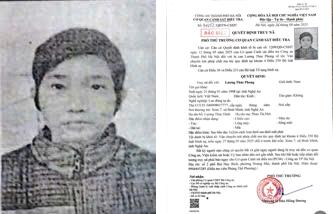 Truy nã Lương Thúc Phong- Ảnh 1. Truy nã Lương Thúc Phong- Ảnh 1.