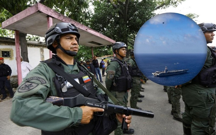 Tàu chiến lớn nhất của Mỹ tiến vào Caribe - Venezuela tuyên bố 'tổng động viên' lực lượng vũ trang