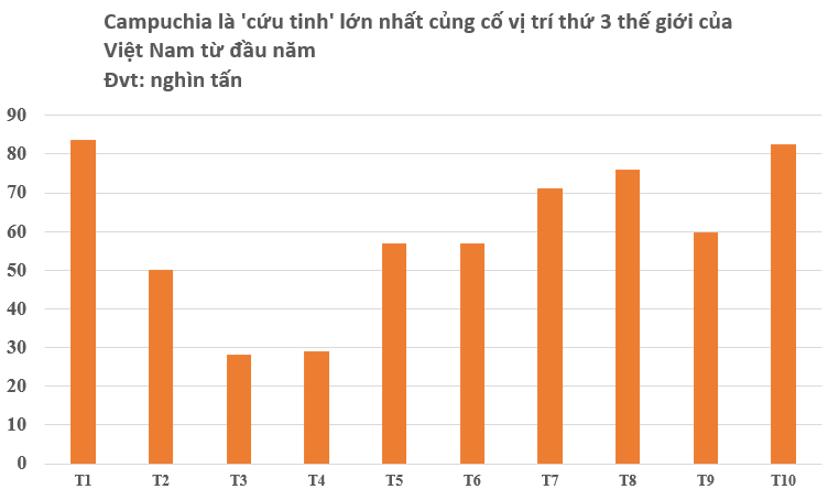 Cứu tinh từ Campuchia đổ bộ giúp Việt Nam cạnh tranh với Thái Lan ngôi vương của thế giới: Thuế nhập khẩu ưu đãi 0%, thế giới đang ngày càng khan hiếm- Ảnh 2.