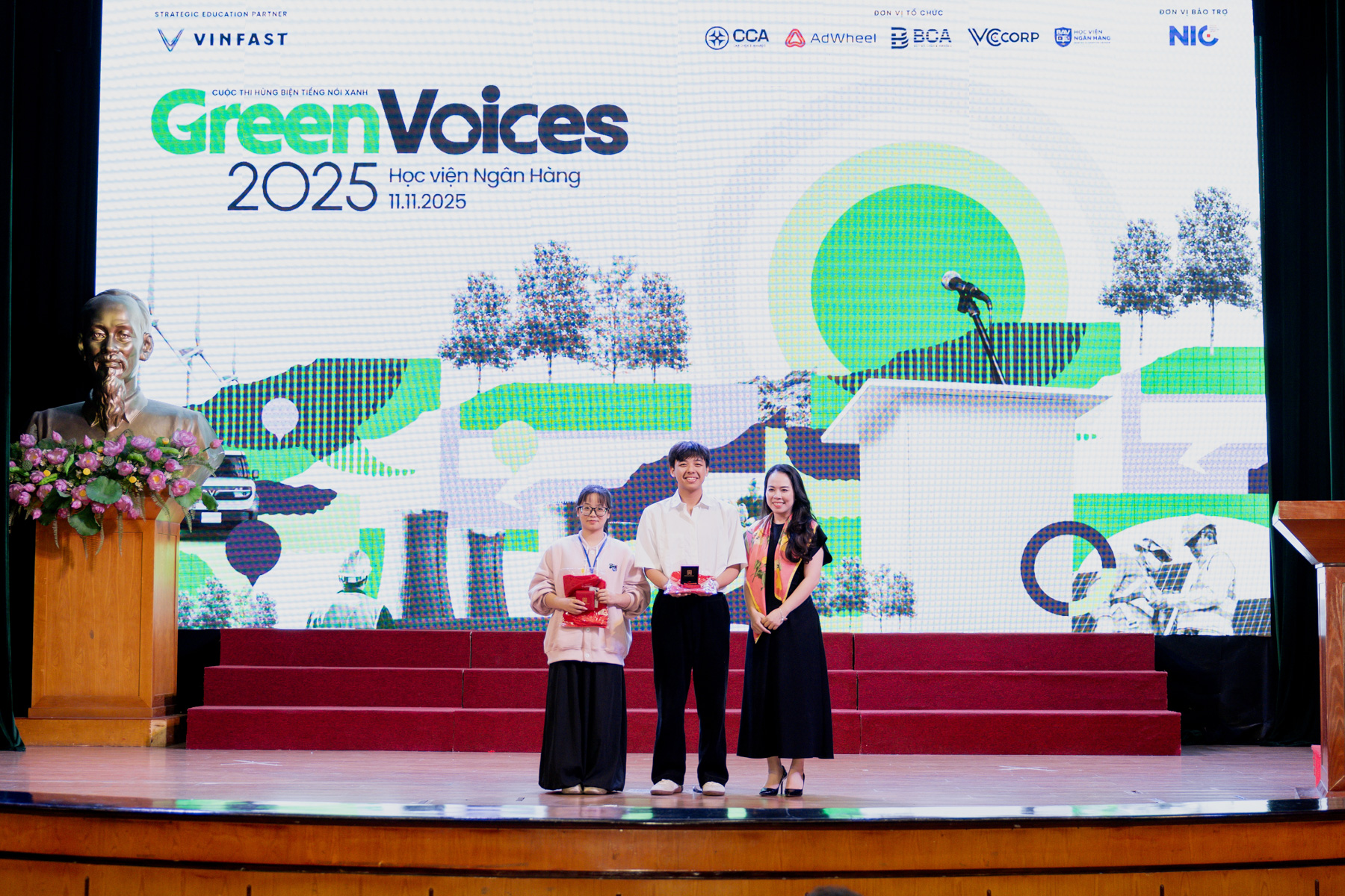 Lan Tỏa Tiếng Nói Xanh Cùng Green Voices Tại Điểm Trường Học Viện Ngân Hàng- Ảnh 6. Lan Tỏa Tiếng Nói Xanh Cùng Green Voices Tại Điểm Trường Học Viện Ngân Hàng- Ảnh 6.