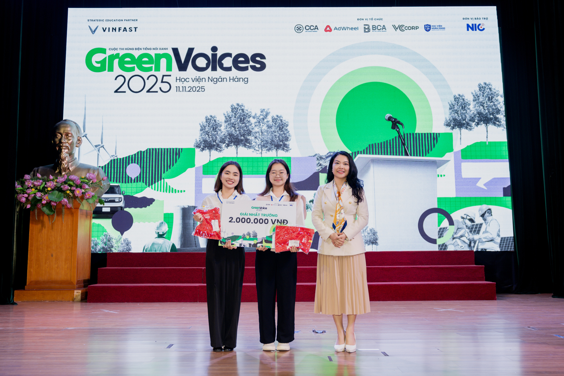 Lan Tỏa Tiếng Nói Xanh Cùng Green Voices Tại Điểm Trường Học Viện Ngân Hàng- Ảnh 4. Lan Tỏa Tiếng Nói Xanh Cùng Green Voices Tại Điểm Trường Học Viện Ngân Hàng- Ảnh 4.