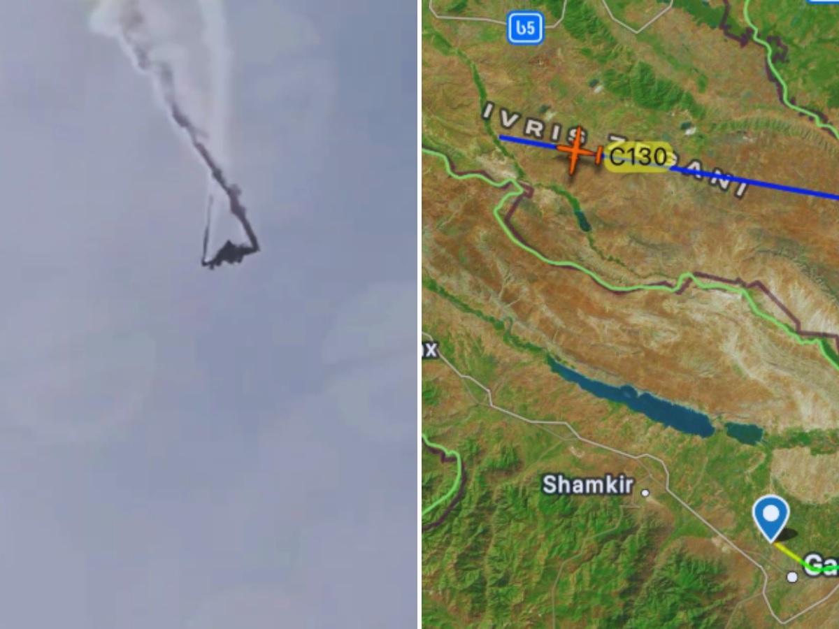 Máy bay quân sự Thổ Nhĩ Kỳ vỡ tan giữa không trung- Ảnh 2.