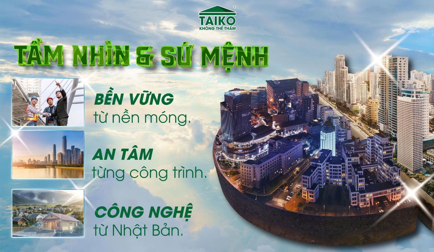 TAIKO GROUP – Tiên phong giải pháp chống thấm công nghệ Nhật Bản cho nhà Việt- Ảnh 1. TAIKO GROUP – Tiên phong giải pháp chống thấm công nghệ Nhật Bản cho nhà Việt- Ảnh 1.