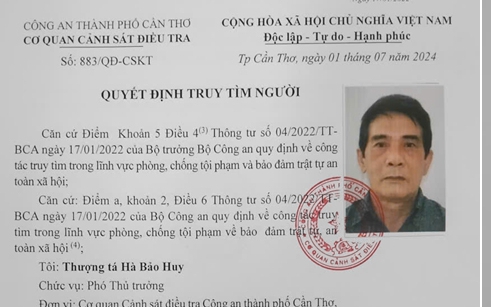 Truy tìm Lê Hoàng Anh liên quan vụ lừa đảo 10 tỷ tại Công ty Tây Đô